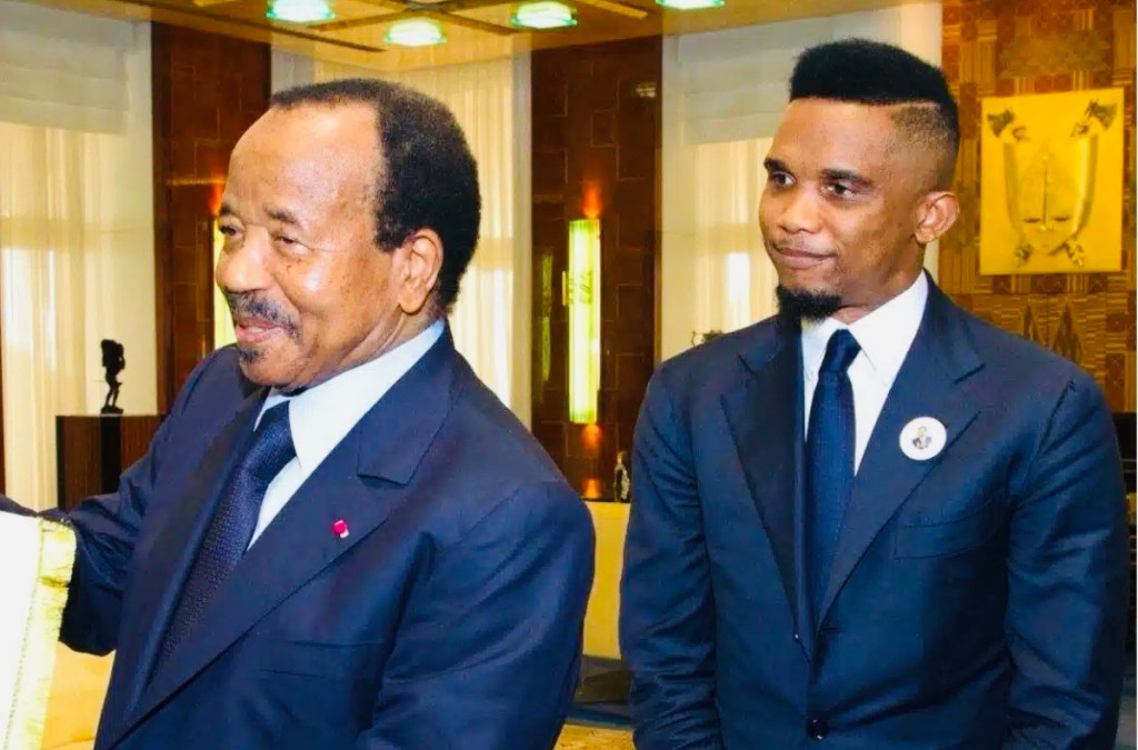 Samuel Eto’o battra campagne pour Paul Biya au Cameroun